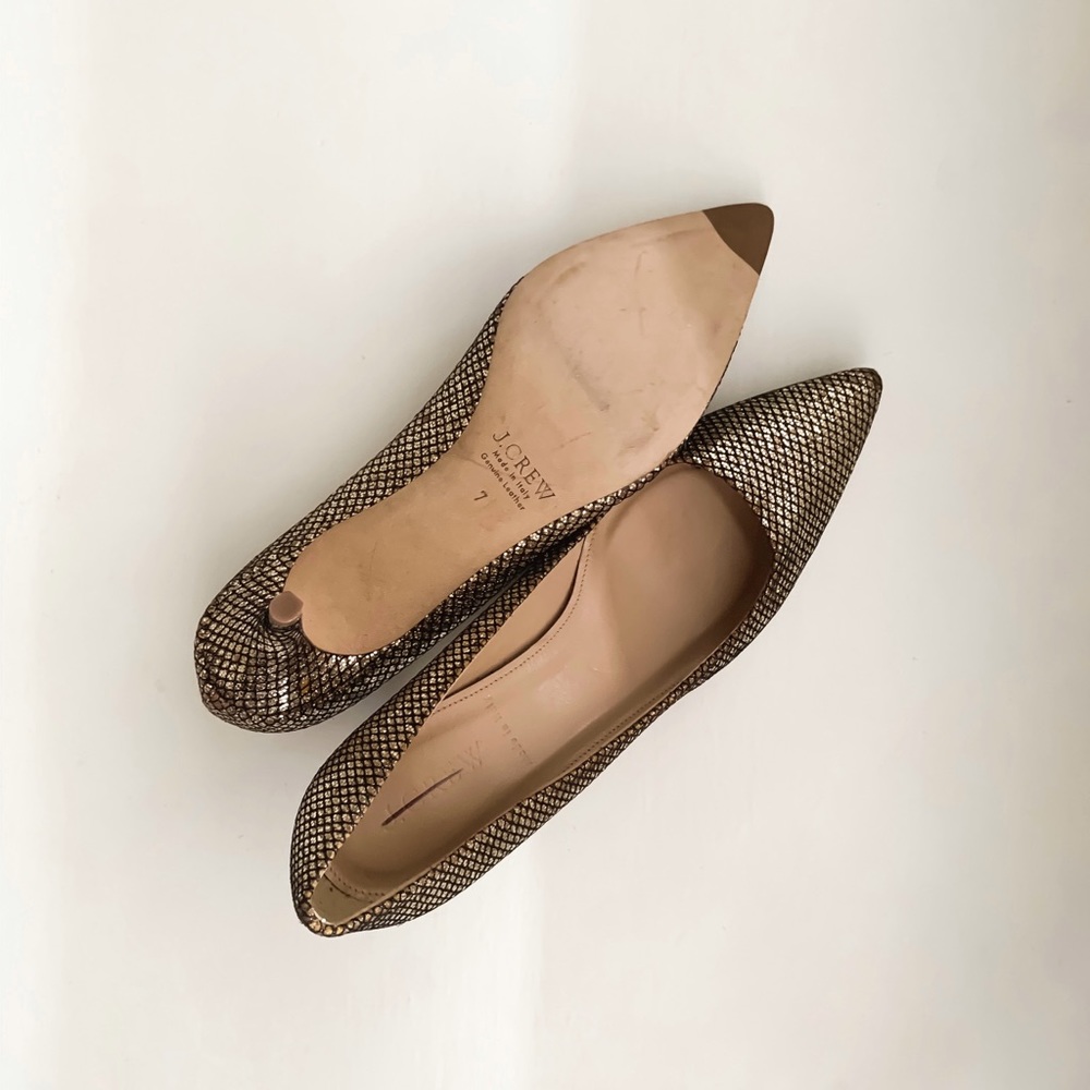 Jcrew Mermaid Glitter Kitten Heels Holiday Party Gem